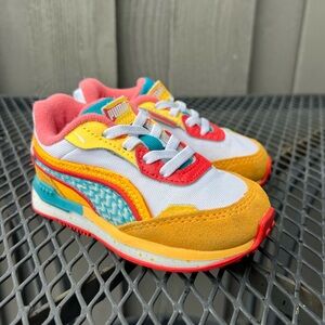 PUMA Toddlers 6k City Rider Beach Trip AC Sneakers